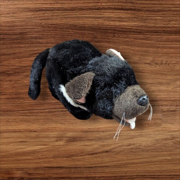 Windmill Toys Plush Australia Tassy Devil Stuffed Animal 12" Realistic Toy black - Picture 2 of 12